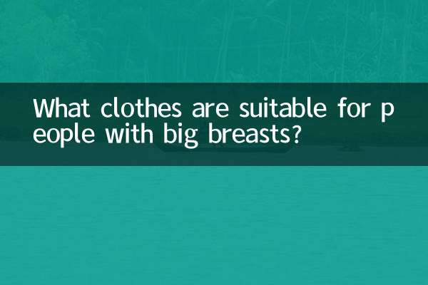 胸大的適合什麼衣服