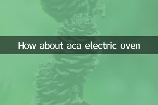 एसीए इलेक्ट्रिक ओवन के बारे में क्या ख्याल है?