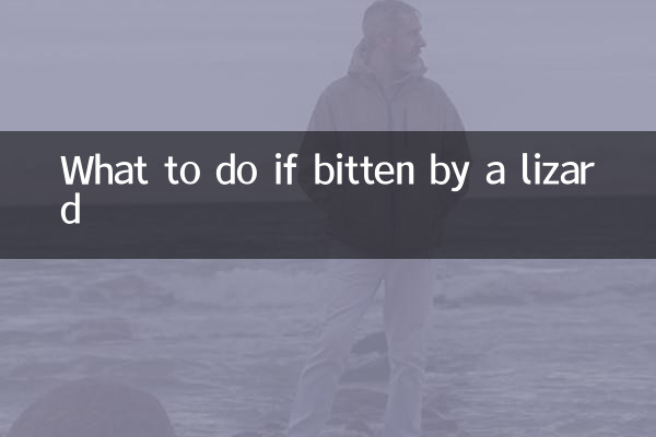 Что делать, если укусила ящерица