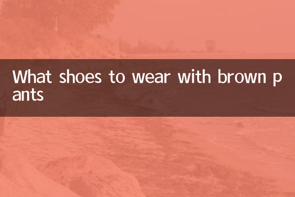 بھوری پتلون کے ساتھ کیا جوتے پہننے ہیں