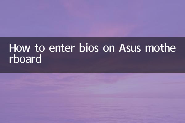 আসুস মাদারবোর্ডে কীভাবে বায়োসে প্রবেশ করবেন