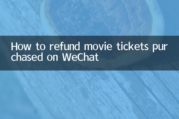 Come rimborsare i biglietti del cinema acquistati su WeChat