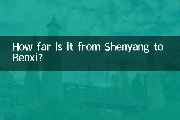 Wie weit ist es von Shenyang nach Benxi?