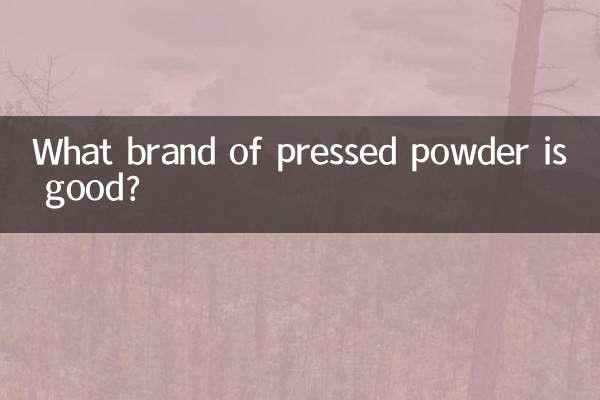What brand of pressed powder is good?