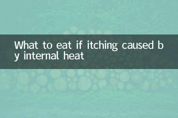 Was sollte man essen, wenn der Juckreiz durch innere Hitze verursacht wird?