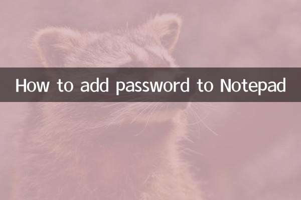 So fügen Sie dem Notepad ein Passwort hinzu