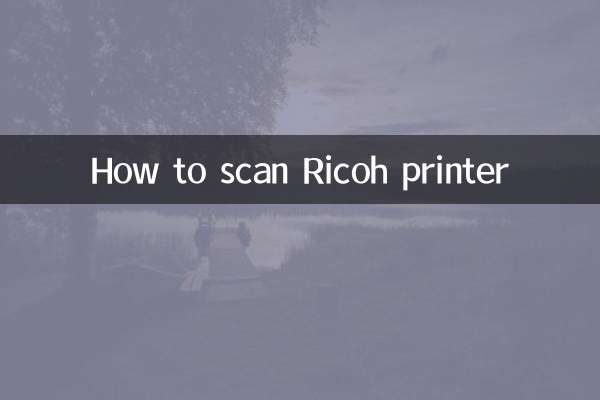 Come scansionare la stampante Ricoh