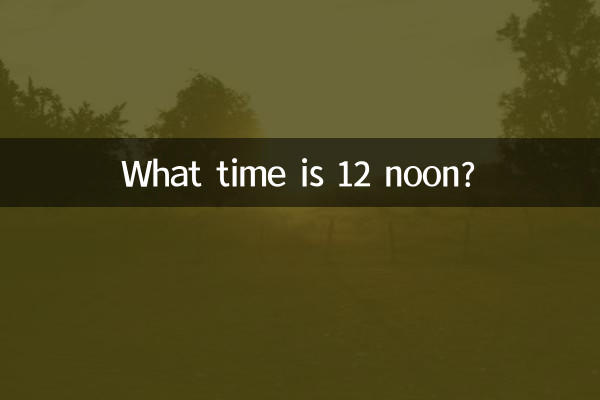 দুপুর ১২ টা কি সময়?