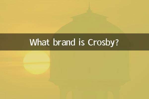 ¿Qué marca es Crosby?