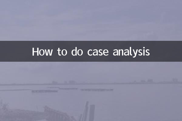 So führen Sie eine Fallanalyse durch