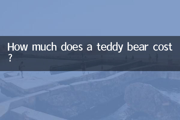 ٹیڈی بیئر کی قیمت کتنی ہے؟