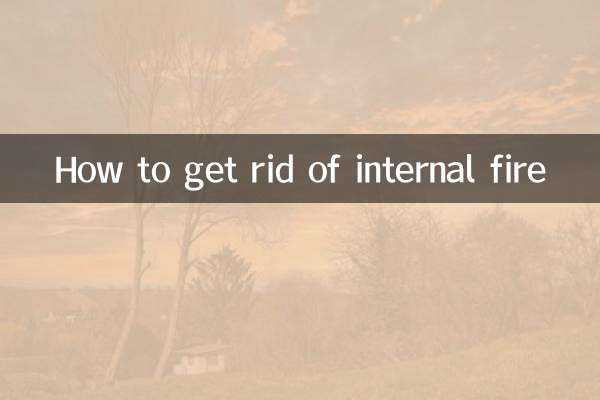 Como se livrar do fogo interno