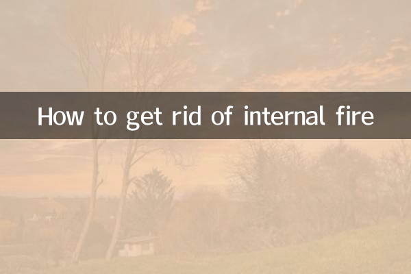 Como se livrar do fogo interno