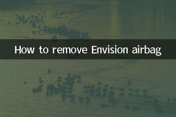 Come rimuovere l'airbag Envision