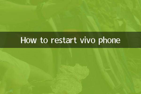 How to restart vivo phone