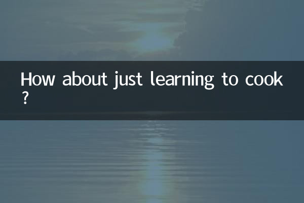 Que tal aprender a cozinhar?