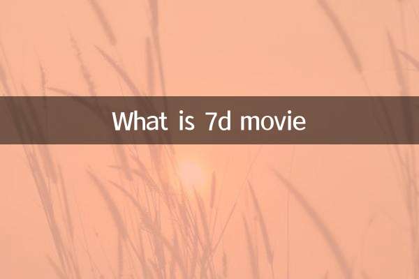 ¿Qué es la película 7d?