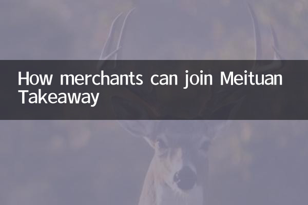How merchants can join Meituan Takeaway