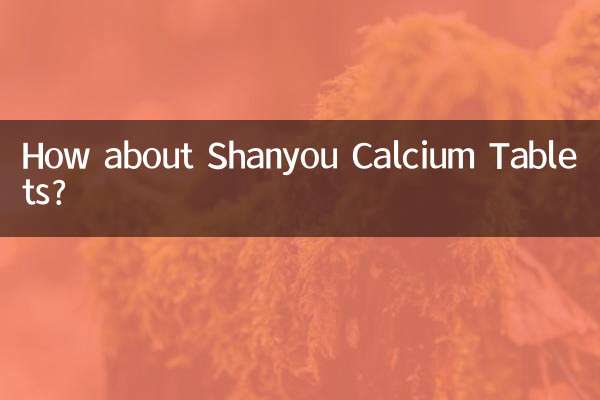 How about Shanyou Calcium Tablets?