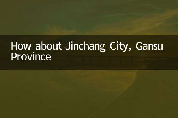 Wie wäre es mit der Stadt Jinchang, Provinz Gansu?