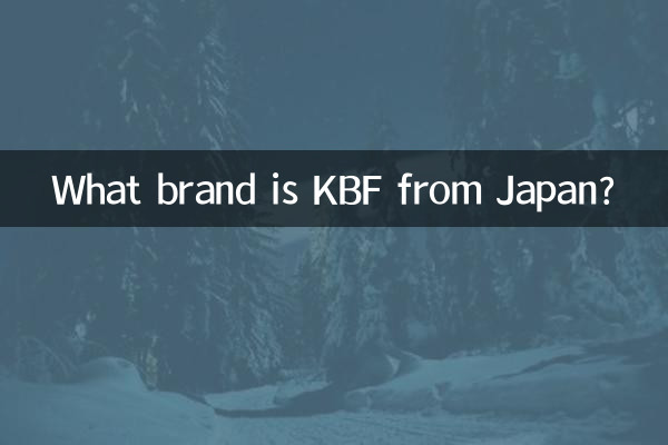 Что за бренд KBF из Японии?