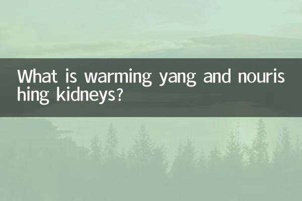 Что такое согревание Ян и питание почек?