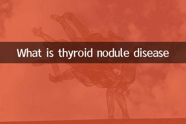 ¿Qué es la enfermedad del nódulo tiroideo?