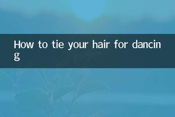 Como amarrar o cabelo para dançar