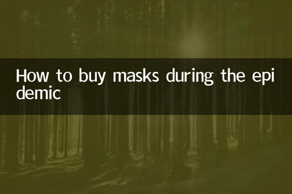نحوه خرید ماسک در طول همه گیری