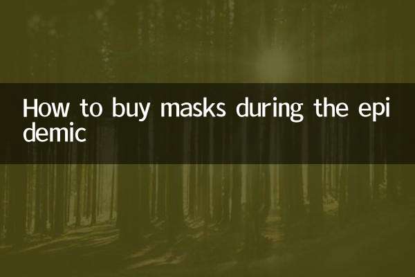 نحوه خرید ماسک در طول همه گیری