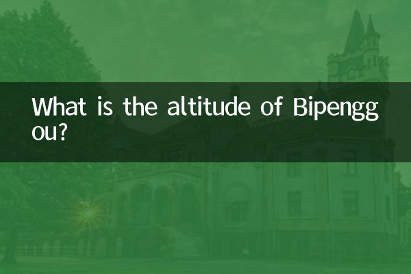 বিপেংগউ এর উচ্চতা কত?