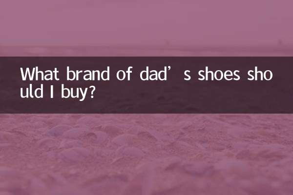 爸爸鞋买什么品牌的