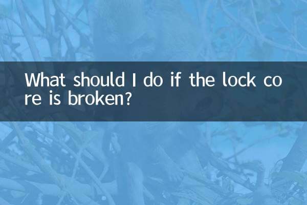 Что делать, если сердцевина замка сломалась?