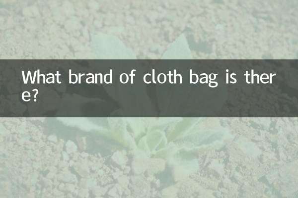 কোন ব্রান্ডের কাপড়ের ব্যাগ আছে?