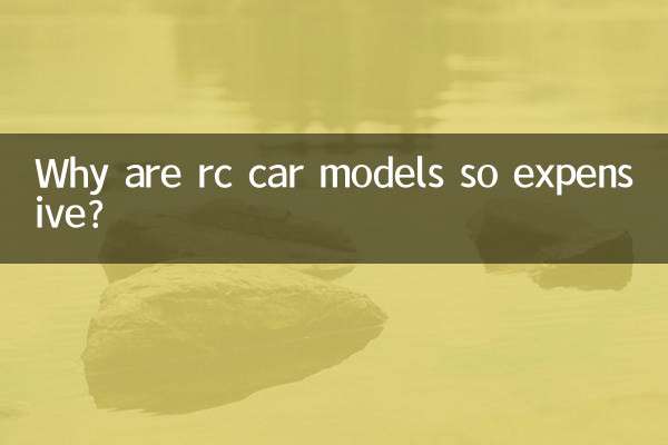 ¿Por qué los modelos de coches rc son tan caros?