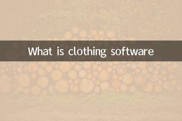O que é software de roupas