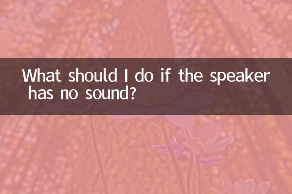 Que dois-je faire si le haut-parleur n'émet aucun son ?