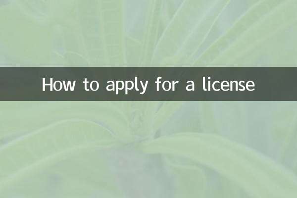 লাইসেন্সের জন্য কিভাবে আবেদন করবেন