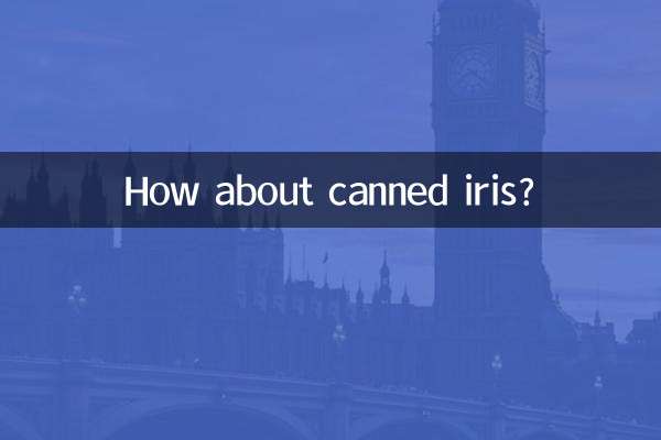 عنبیه کنسرو شده چطور؟