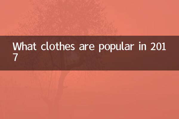 چه لباس هایی در سال 2017 محبوب هستند