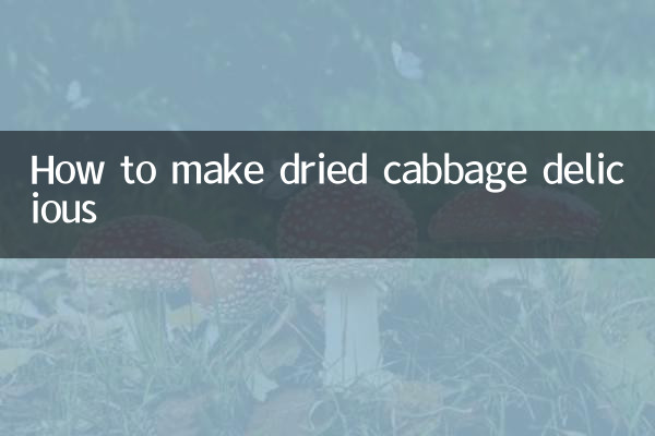 Como fazer repolho seco delicioso