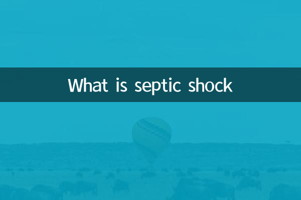 O que é choque séptico