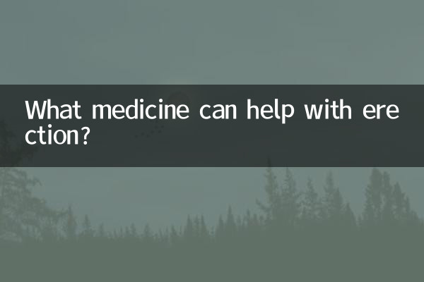 Welche Medikamente können bei der Erektion helfen?