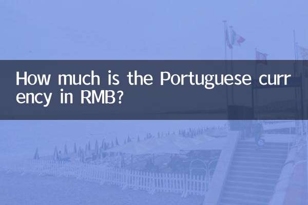 ¿Cuánto cuesta la moneda portuguesa en RMB?