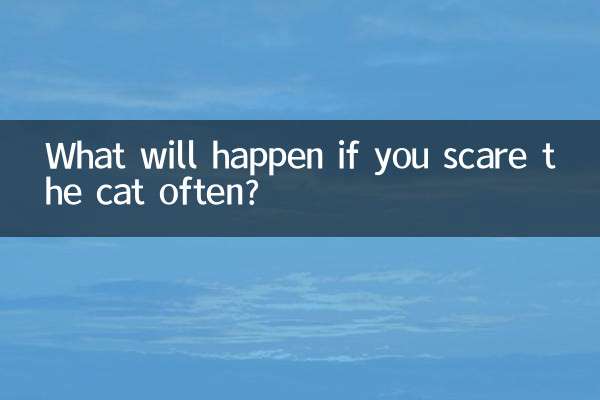 What will happen if you scare the cat often?
