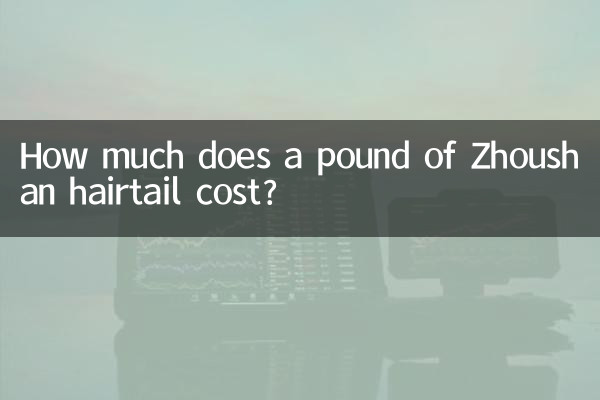 झोउशान हेयरटेल के एक पाउंड की कीमत कितनी है?
