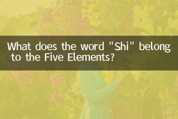 Was bedeutet das Wort „Shi“ für die fünf Elemente?