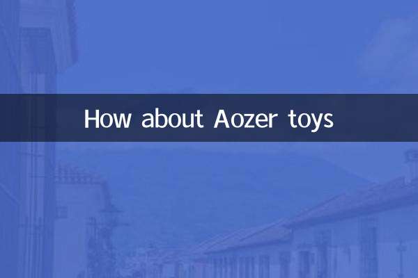 Que diriez-vous des jouets Aozer