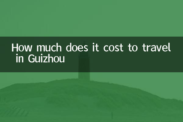 ¿Cuánto cuesta viajar en Guizhou?