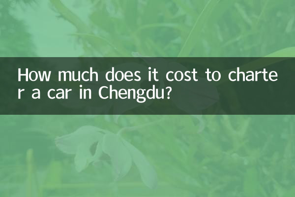 Combien coûte la location d'une voiture à Chengdu ?
